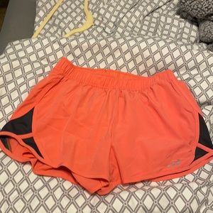Academy shorts with spandex shorts underneath
